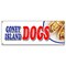 Signmission CONEY ISLAND DOGS BANNER SIGN all beef chili grilled sauerkraut drinks B-Coney Island Dogs - alternate 1
